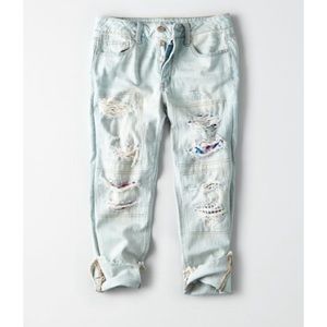Brand new without tags - American Eagle Tom Girl cropped jeans Sz 2